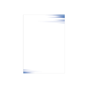 Zettel DIN A6 Farbspiel blau