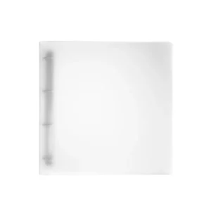 Ringbuch, 34 cm aus transparent-opaquem Plastik